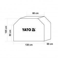 YG-20050 YATO GASTRO Prelata pentru gratar 130 x 6..